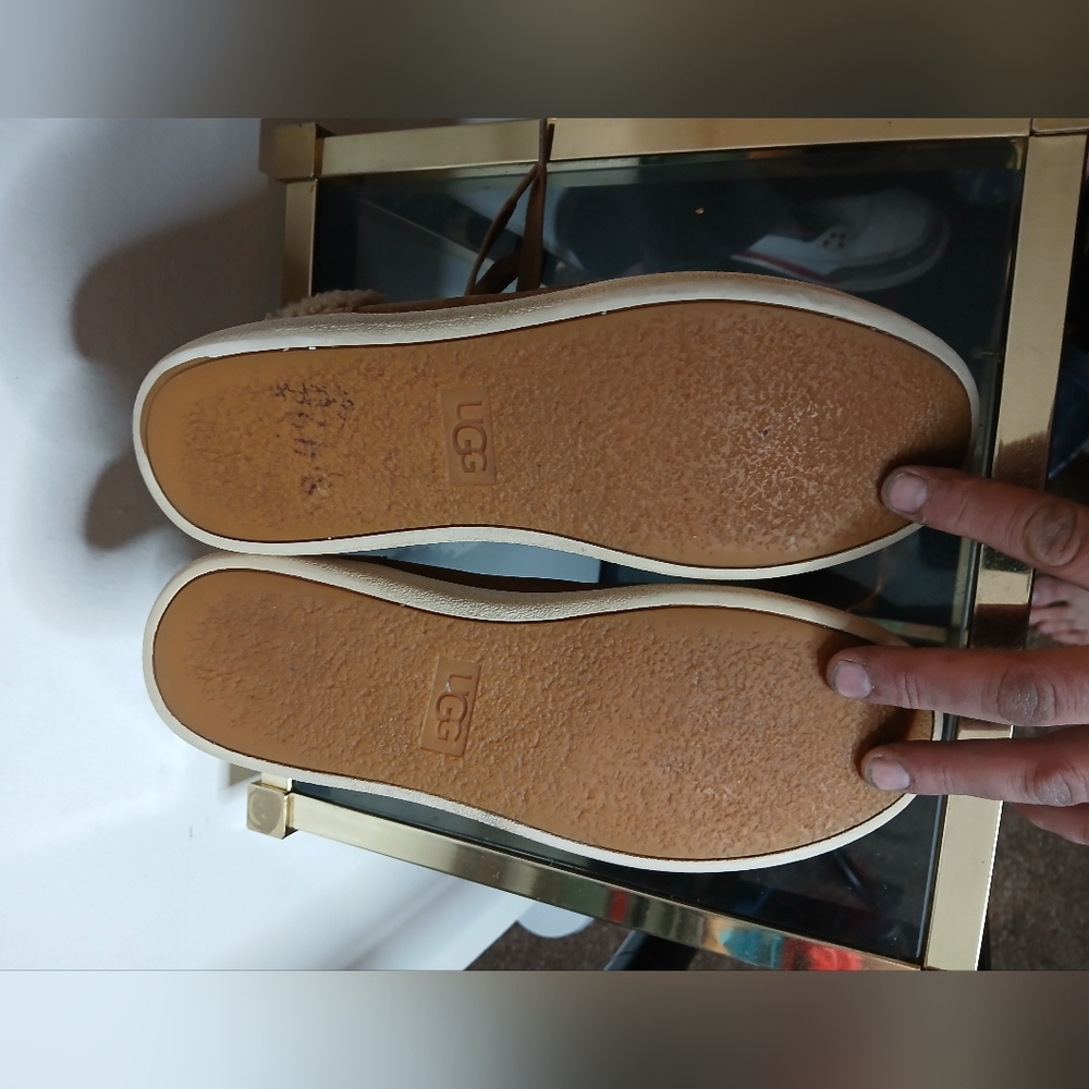 Women's olive chestnut sneakers sz 10 - Picture 7 of 7